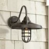 John Timberland Industrial Outdoor Barn Light Wall Fixture Painted Bronze Cage 16 3/4" Clear Glass for Exterior House Porch Patio 1 John Timberland Industrial Outdoor Barn Light Wall Fixture Painted Bronze Cage 16 3/4" Clear Glass for Exterior House Porch Patio -Outdoor Lighting Sales Shop unnamed file 3476