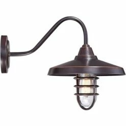 John Timberland Industrial Outdoor Barn Light Wall Fixture Painted Bronze Cage 16 3/4" Clear Glass for Exterior House Porch Patio 12 John Timberland Industrial Outdoor Barn Light Wall Fixture Painted Bronze Cage 16 3/4" Clear Glass for Exterior House Porch Patio -Outdoor Lighting Sales Shop unnamed file 3480