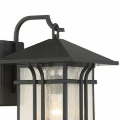 John Timberland Mission Outdoor Wall Light Fixture Painted Bronze 16 1/2" Seeded Clear Glass Lantern for House Porch Patio Deck -Outdoor Lighting Sales Shop unnamed file 3483