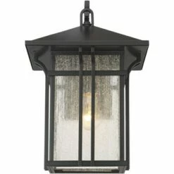 John Timberland Mission Outdoor Wall Light Fixture Painted Bronze 16 1/2" Seeded Clear Glass Lantern for House Porch Patio Deck -Outdoor Lighting Sales Shop unnamed file 3484