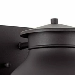 John Timberland Modern Outdoor Wall Light Fixtures Set of 2 LED Black 5" Non Glass Dark Sky for Exterior House Porch Patio Barn -Outdoor Lighting Sales Shop unnamed file 3488