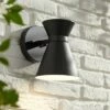 John Timberland Modern Outdoor Wall Light Fixture LED Black Steel 8" Swivel Head for Exterior House Porch Patio Deck -Outdoor Lighting Sales Shop unnamed file 3494
