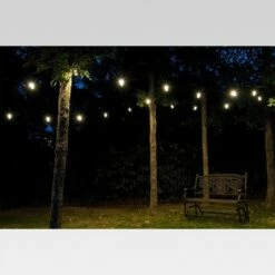 24ct Classic Café Outdoor String Lights Integrated LED Bulb - Black Wire - Enbrighten -Outdoor Lighting Sales Shop unnamed file 35