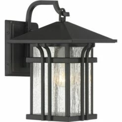 John Timberland Mission Outdoor Wall Light Fixture Painted Bronze 10 1/2" Seeded Clear Glass Lantern for House Porch Patio Deck -Outdoor Lighting Sales Shop unnamed file 3530