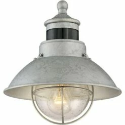 John Timberland Outdoor Wall Light Fixture Farmhouse Galvanized 9" Motion Security Sensor Dusk to Dawn for House Patio Porch -Outdoor Lighting Sales Shop unnamed file 3545