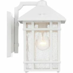 Kathy Ireland Sierra Craftsman 11" High White Outdoor Wall Light -Outdoor Lighting Sales Shop unnamed file 3563