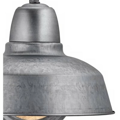John Timberland Farmhouse Outdoor Wall Light Fixture Urban Barn Galvanized Steel Gooseneck 13" for Exterior House Porch Patio 3 John Timberland Farmhouse Outdoor Wall Light Fixture Urban Barn Galvanized Steel Gooseneck 13" for Exterior House Porch Patio - Image 2