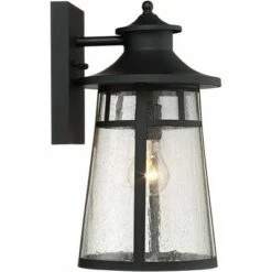 John Timberland Outdoor Wall Light Fixtures Set of 2 Cast Iron Black 15" Clear Seedy Glass for Exterior House Porch Patio Deck 15 John Timberland Outdoor Wall Light Fixtures Set of 2 Cast Iron Black 15" Clear Seedy Glass for Exterior House Porch Patio Deck -Outdoor Lighting Sales Shop unnamed file 3604