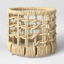 Threshold Designed W/Studio McGee Maize Outdoor Lantern Candle Holders Tan - Threshold™ designed with Studio McGee 14 Threshold Designed W/Studio McGee Maize Outdoor Lantern Candle Holders Tan - Threshold™ designed with Studio McGee -Outdoor Lighting Sales Shop unnamed file 363