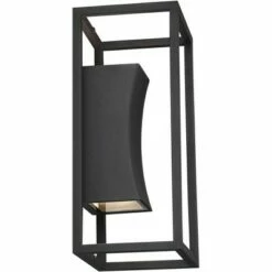 Possini Euro Design Modern Outdoor Wall Light Fixture LED Textured Black Box 14" Sanded Glass Up Down for House Porch Patio Deck 11 Possini Euro Design Modern Outdoor Wall Light Fixture LED Textured Black Box 14" Sanded Glass Up Down for House Porch Patio Deck -Outdoor Lighting Sales Shop unnamed file 3630