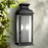 Feiss Pediment 18 1/4" High Zinc 2-Light Outdoor Wall Light -Outdoor Lighting Sales Shop unnamed file 3645