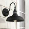 John Timberland Farmhouse Outdoor Barn Light Fixture Black 12 1/2" Dusk To Dawn Motion Sensor Exterior House Porch Patio Outside -Outdoor Lighting Sales Shop unnamed file 3659