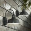 John Timberland Industrial Outdoor Wall Light Fixtures Set of 2 Black Metal 11 1/4" for Exterior House Porch Patio Outside Home -Outdoor Lighting Sales Shop unnamed file 3690