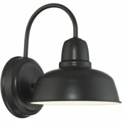 John Timberland Industrial Outdoor Wall Light Fixtures Set of 2 Black Metal 11 1/4" for Exterior House Porch Patio Outside Home -Outdoor Lighting Sales Shop unnamed file 3695