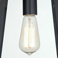 John Timberland Industrial Outdoor Wall Light Fixtures Set of 2 Mystic Black 13" Clear Glass Edison Bulb for House Porch Patio -Outdoor Lighting Sales Shop unnamed file 3711