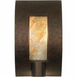 Franklin Iron Works Modern Outdoor Wall Light Fixture Bronze 16" Framed Slate for Exterior House Patio Porch -Outdoor Lighting Sales Shop unnamed file 3719