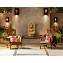 Franklin Iron Works Modern Outdoor Wall Light Fixture Bronze 16" Framed Slate for Exterior House Patio Porch -Outdoor Lighting Sales Shop unnamed file 3723