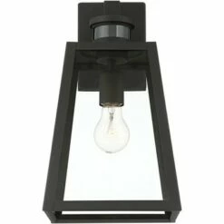 John Timberland Modern Industrial Outdoor Wall Light Fixture Black 14 3/4" Clear Glass Dusk to Dawn Motion Sensor for Porch Patio 11 John Timberland Modern Industrial Outdoor Wall Light Fixture Black 14 3/4" Clear Glass Dusk to Dawn Motion Sensor for Porch Patio -Outdoor Lighting Sales Shop unnamed file 3821