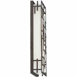 Possini Euro Design Modern Outdoor LED Wall Light Designer Lines Bronze Exterior 6 1/4" High Fixture for House Patio Porch -Outdoor Lighting Sales Shop unnamed file 3830