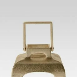 Cast Metal Outdoor Lantern Pillar Candle Holder Gold - Smith & Hawken™ -Outdoor Lighting Sales Shop unnamed file 384