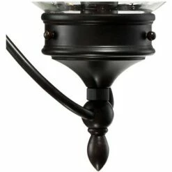 Franklin Iron Works Outdoor Wall Light Fixture LED Dimmable Bronze 26 3/4" Clear Seedy Glass for Exterior House Porch Patio -Outdoor Lighting Sales Shop unnamed file 3842