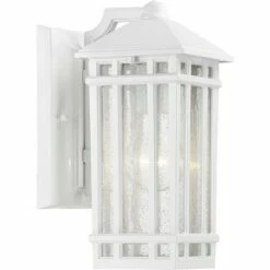 Kathy Ireland Sierra Craftsman 10" High White Outdoor Wall Light -Outdoor Lighting Sales Shop unnamed file 3854