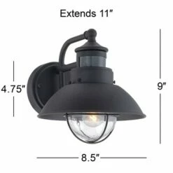 John Timberland Rustic Outdoor Wall Light Black Exterior Fixture Motion Security Dusk to Dawn For House Deck Porch -Outdoor Lighting Sales Shop unnamed file 3873
