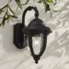 John Timberland Traditional Outdoor Wall Light Fixture Carriage Style Black 14 1/2" Clear Seeded Glass for Exterior House Porch -Outdoor Lighting Sales Shop unnamed file 3875