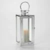 15" Daphne Stainless Steel Metal Outdoor Lantern with Door - Smart Living -Outdoor Lighting Sales Shop unnamed file 395