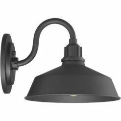 Franklin Iron Works Modern Industrial Outdoor Barn Lights Fixtures Set of 2 Black Dusk to Dawn 10 1/2" Exterior House Porch Patio -Outdoor Lighting Sales Shop unnamed file 3956