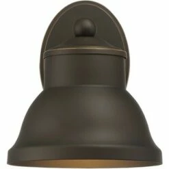 Franklin Iron Works Farmhouse Industrial Outdoor Wall Light Fixture Oil-Rubbed Bronze 9 1/4" Exterior House Porch Patio Outside -Outdoor Lighting Sales Shop unnamed file 4025