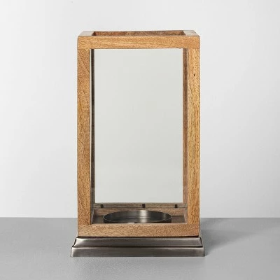 Hearth & Hand With Magnolia Wood & Glass Lantern - Hearth & Hand™ with Magnolia 7 Hearth & Hand With Magnolia Wood & Glass Lantern - Hearth & Hand™ with Magnolia - Image 5