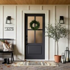 Hearth & Hand With Magnolia Metal Lantern Black - Hearth & Hand™ with Magnolia -Outdoor Lighting Sales Shop unnamed file 410