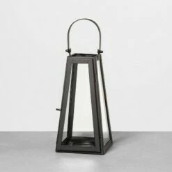 Hearth & Hand With Magnolia Metal Lantern Black - Hearth & Hand™ with Magnolia -Outdoor Lighting Sales Shop unnamed file 411
