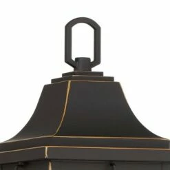 John Timberland Rustic Outdoor Wall Light Fixture Black Gold 4-Light 15" Clear Glass for Exterior House Porch Patio Outside Deck -Outdoor Lighting Sales Shop unnamed file 4115