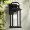 John Timberland Modern Industrial Outdoor Wall Light Fixture Matte Black Lantern 14 1/2" Clear Glass Exterior House Porch Patio 1 John Timberland Modern Industrial Outdoor Wall Light Fixture Matte Black Lantern 14 1/2" Clear Glass Exterior House Porch Patio -Outdoor Lighting Sales Shop unnamed file 4139