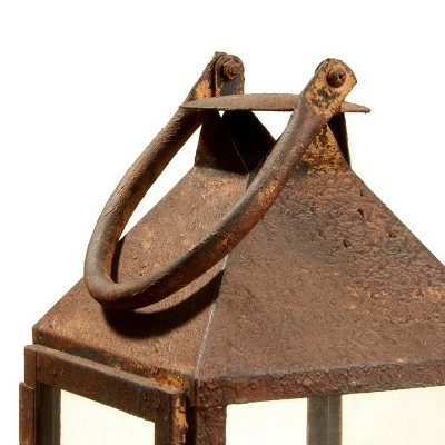 Garden Accents Artificial Lantern Rust 12" - National Tree Company 4 Garden Accents Artificial Lantern Rust 12" - National Tree Company - Image 2