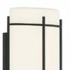 John Timberland Modern Outdoor Wall Light Fixture Black 12 3/4" White Oval Glass Exterior House Porch Patio Outside Deck Garage -Outdoor Lighting Sales Shop unnamed file 4170