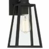 John Timberland Modern Industrial Outdoor Wall Lights Fixtures Set of 2 Crisp Black Cage 16" Exterior House Porch Patio Outside -Outdoor Lighting Sales Shop unnamed file 4206