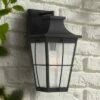 John Timberland Modern Outdoor Wall Light Fixture Matte Black 17 1/2" Clear Glass Exterior House Porch Patio Outside Deck Garage -Outdoor Lighting Sales Shop unnamed file 4220