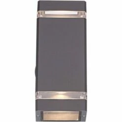 Possini Euro Design Modern Outdoor Wall Sconce Fixture Graphite Gray 10 1/2" Clear Glass Up Down for Exterior Patio Porch House 11 Possini Euro Design Modern Outdoor Wall Sconce Fixture Graphite Gray 10 1/2" Clear Glass Up Down for Exterior Patio Porch House -Outdoor Lighting Sales Shop unnamed file 4248