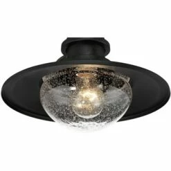 Franklin Iron Works Industrial Outdoor Wall Light Fixture Matte Black 8 1/2" LED Seedy Glass Damp Rated Exterior House Porch Patio 10 Franklin Iron Works Industrial Outdoor Wall Light Fixture Matte Black 8 1/2" LED Seedy Glass Damp Rated Exterior House Porch Patio -Outdoor Lighting Sales Shop unnamed file 4261