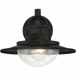 Franklin Iron Works Industrial Outdoor Wall Light Fixture Matte Black 8 1/2" LED Seedy Glass Damp Rated Exterior House Porch Patio 12 Franklin Iron Works Industrial Outdoor Wall Light Fixture Matte Black 8 1/2" LED Seedy Glass Damp Rated Exterior House Porch Patio -Outdoor Lighting Sales Shop unnamed file 4263