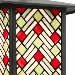 11.75" 1-Light Tiffany Style Outdoor Wall Lantern Sconce Oil-Rubbed Bronze/Stained Glass - River of Goods 15 11.75" 1-Light Tiffany Style Outdoor Wall Lantern Sconce Oil-Rubbed Bronze/Stained Glass - River of Goods -Outdoor Lighting Sales Shop unnamed file 4272