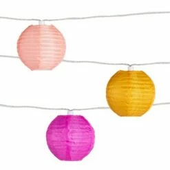 Allsop 35' Glow Solar LED String Light Blue