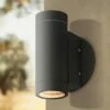 Possini Euro Design Modern Outdoor Wall Light Fixture Matte Black Cylinder 6 1/2" Tempered Glass Lens Up Down for Exterior House 2 Possini Euro Design Modern Outdoor Wall Light Fixture Matte Black Cylinder 6 1/2" Tempered Glass Lens Up Down for Exterior House -Outdoor Lighting Sales Shop unnamed file 4306