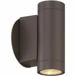 Possini Euro Design Modern Outdoor Wall Light Fixture Matte Bronze Cylinder 6 1/2" Tempered Glass Lens Up Down for Exterior House 11 Possini Euro Design Modern Outdoor Wall Light Fixture Matte Bronze Cylinder 6 1/2" Tempered Glass Lens Up Down for Exterior House -Outdoor Lighting Sales Shop unnamed file 4331