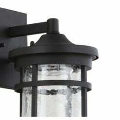 JONATHAN Y LED Glass/Metal Outdoor Wall Lantern Crackled Sconce Black - Jonathan Y -Outdoor Lighting Sales Shop unnamed file 4341