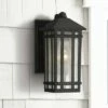 Kathy Ireland Sierra Craftsman 10 1/2"H Black Outdoor Wall Light -Outdoor Lighting Sales Shop unnamed file 4361