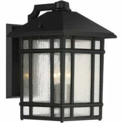 Kathy Ireland J du J Sierra Craftsman 15 1/4"H Black Outdoor Wall Light -Outdoor Lighting Sales Shop unnamed file 4405